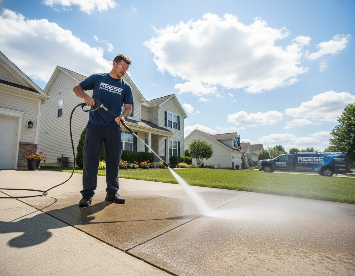 Pressure Washing In Lewis Center